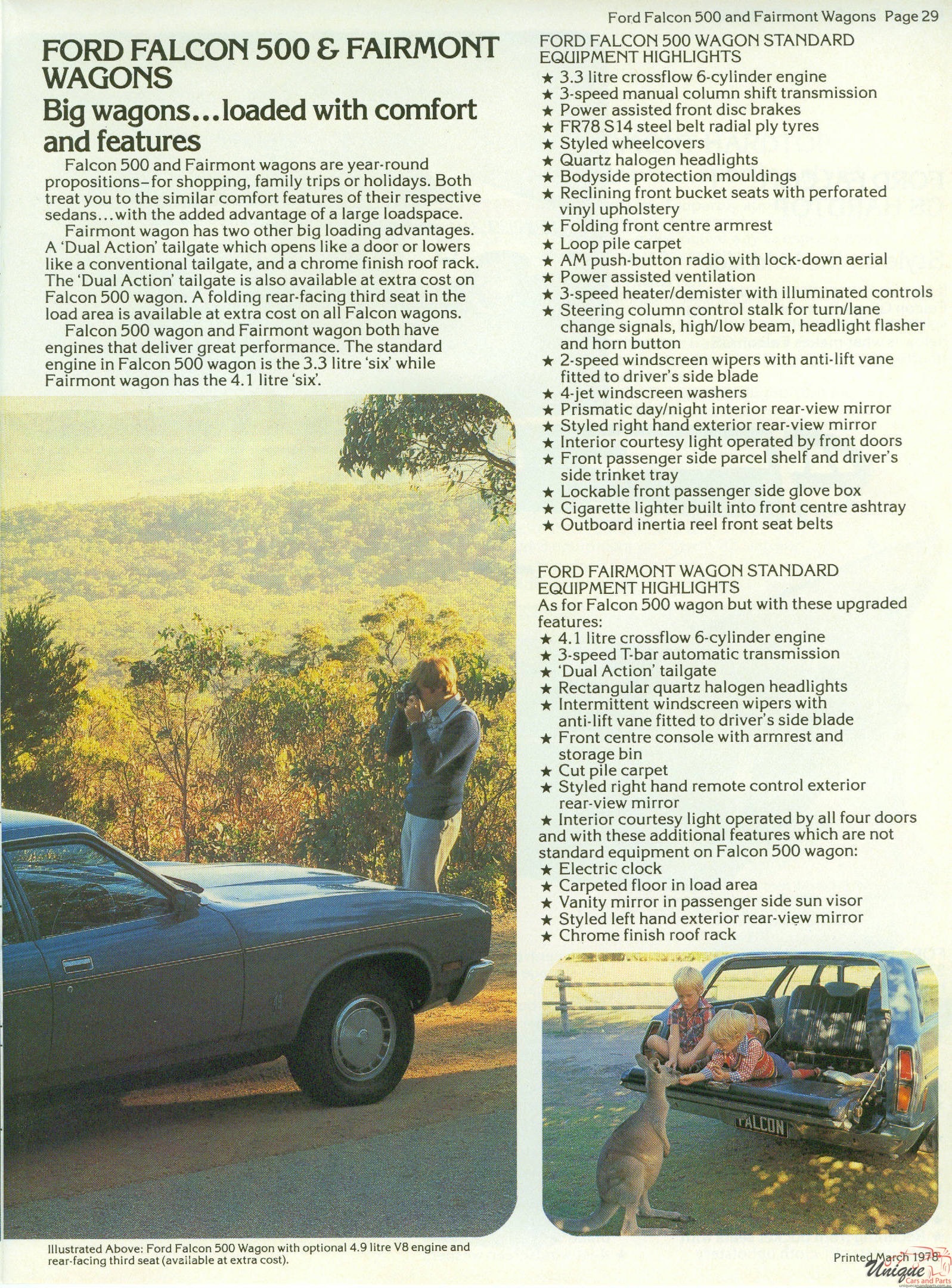 1978 Ford Australia Model Range Brochure Page 59